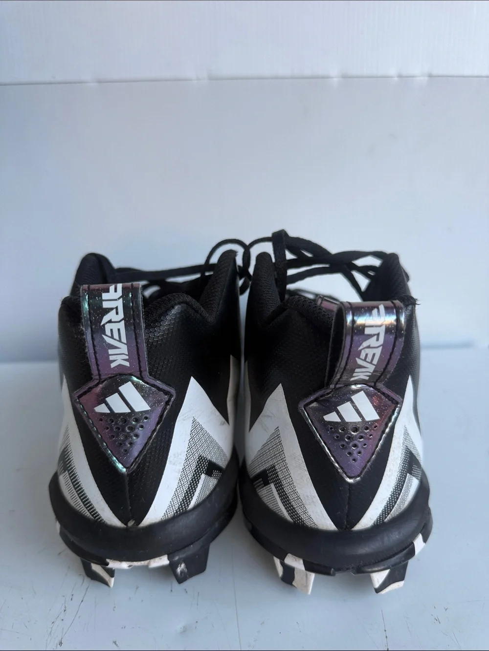 Adidas Freak Spark MD 23 Football Cleats Size 8.5 Black and White